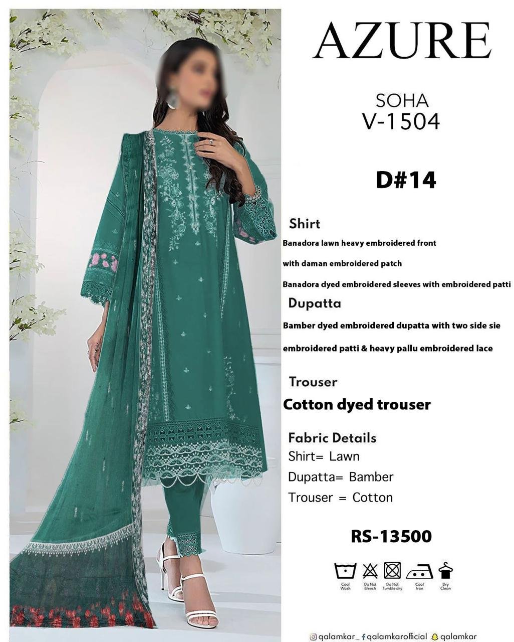 Banadora Lawn Embroided